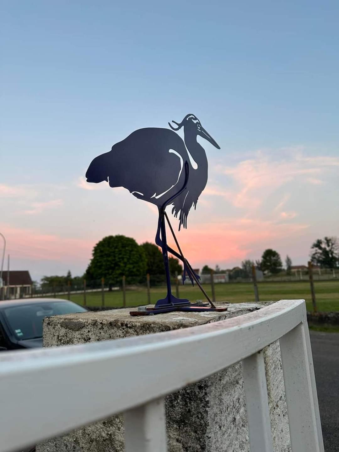 Le Heron Pourpre B&B Gastronomique Cronat Exterior photo